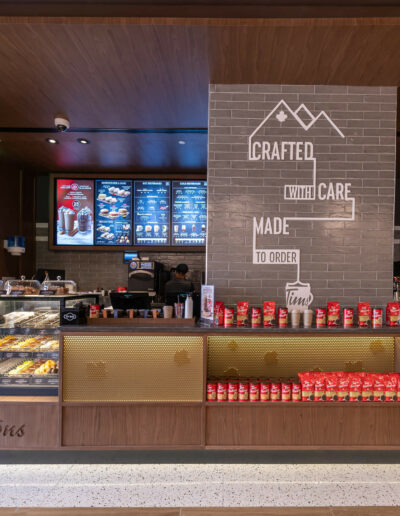 Tim Hortons Motor City Main Counter